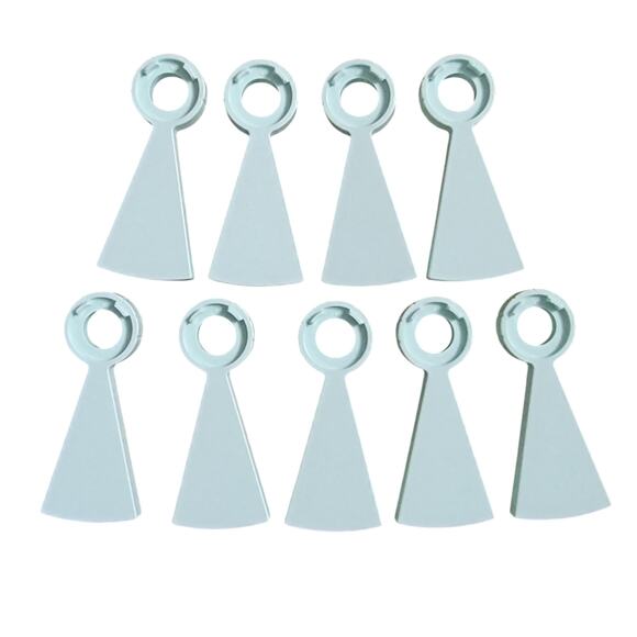 LEGO Stairs Spiral Step Light Aqua‎ Lot of 9 40243 78131 Disney Frozen Parts - Picture 1 of 2